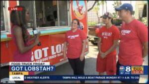Fox Channel 8 Goes Behind The Scenes With The Got Lobstah? Food Truck